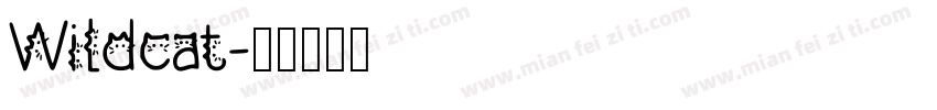 Wildcat字体转换