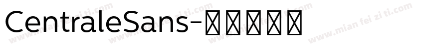 CentraleSans字体转换