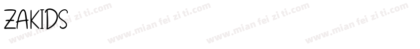 ZAKIDS字体转换