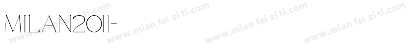 Milan2011字体转换