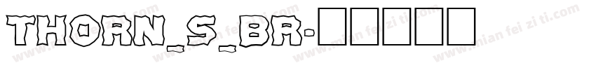 thorn_s_br字体转换