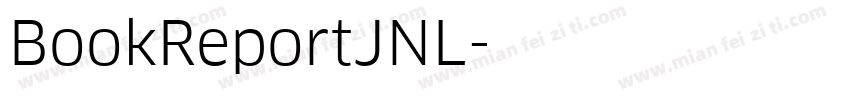 BookReportJNL字体转换