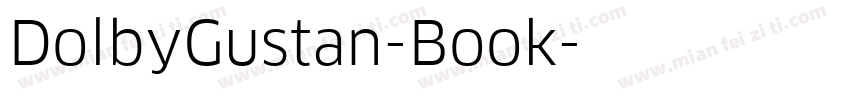 DolbyGustan-Book字体转换