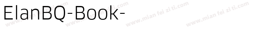 ElanBQ-Book字体转换