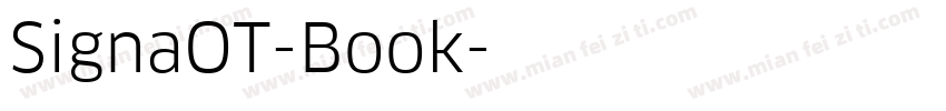 SignaOT-Book字体转换