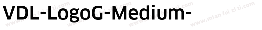 VDL-LogoG-Medium字体转换