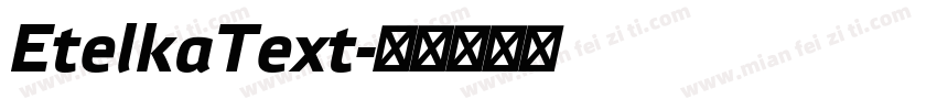 EtelkaText字体转换