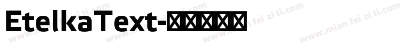 EtelkaText字体转换