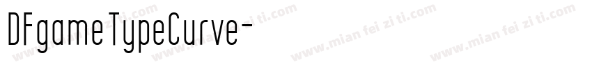 DFgameTypeCurve字体转换