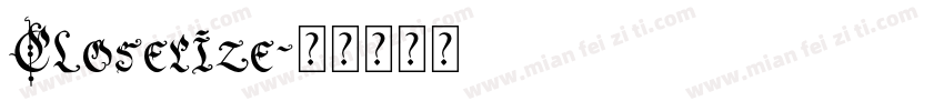Closerize字体转换
