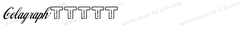 Colagraph字体转换