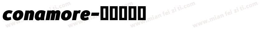 conamore字体转换