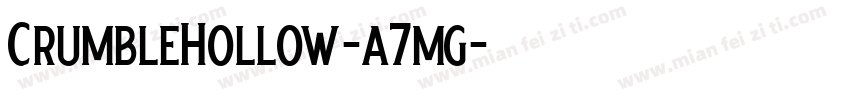 CrumbleHollow-a7mg字体转换