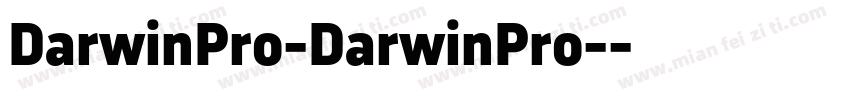 DarwinPro-DarwinPro-字体转换