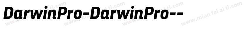 DarwinPro-DarwinPro-字体转换