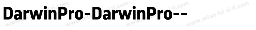 DarwinPro-DarwinPro-字体转换