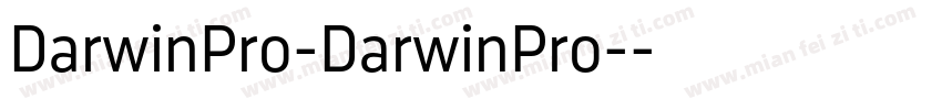 DarwinPro-DarwinPro-字体转换