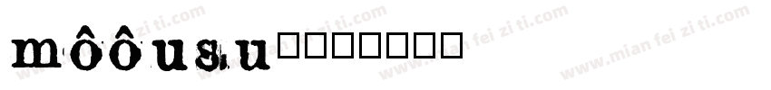 MOON15I_字体转换