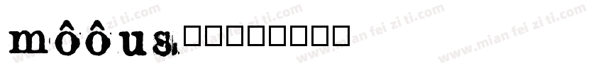 MOON15__字体转换