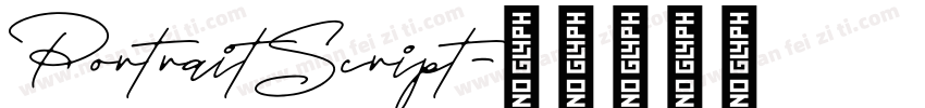 PortraitScript字体转换