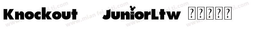 Knockout-29JuniorLtw字体转换
