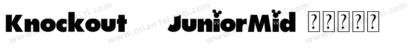 Knockout-31JuniorMid字体转换