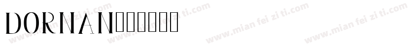 Dornan字体转换