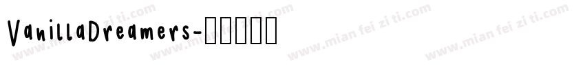 VanillaDreamers字体转换