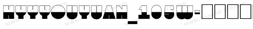 HYYYOUyuan_105w字体转换