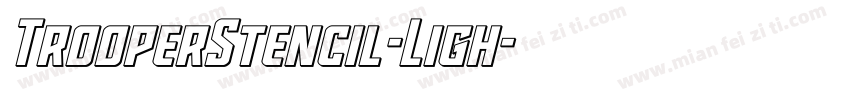 TrooperStencil-Ligh字体转换