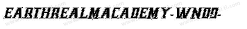 EarthrealmAcademy-WnD9字体转换
