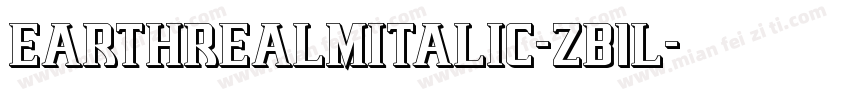EarthrealmItalic-ZB1l字体转换