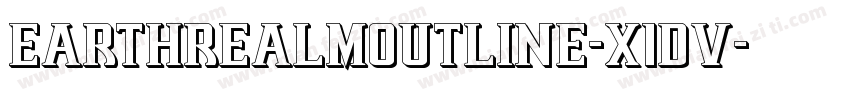 EarthrealmOutline-x1DV字体转换