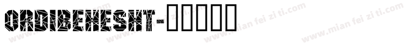 Ordibehesht字体转换