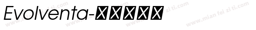 Evolventa字体转换