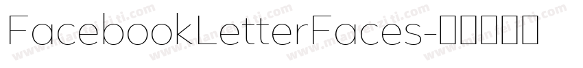 FacebookLetterFaces字体转换