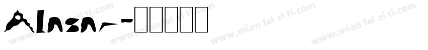 Alasar字体转换