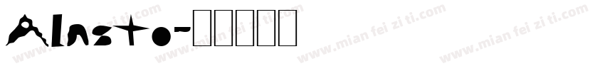 Alasto字体转换