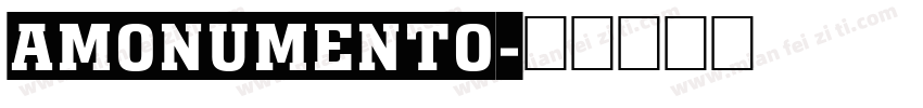 AMonumento字体转换
