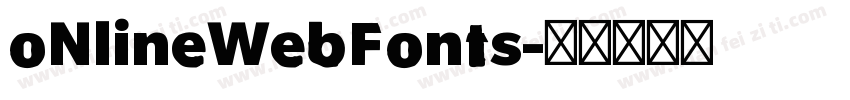 oNlineWebFonts字体转换