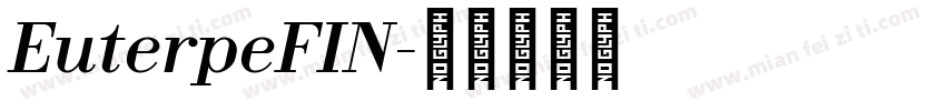 EuterpeFIN字体转换