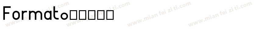 Format字体转换