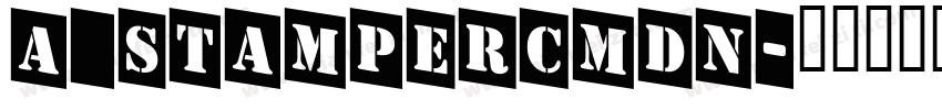 a_StamperCmDn字体转换