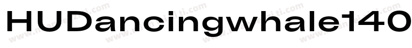 HUDancingwhale140字体转换