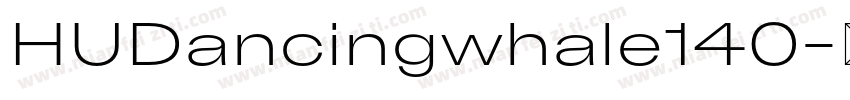 HUDancingwhale140字体转换