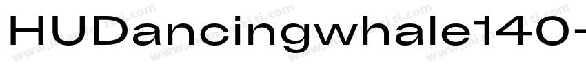 HUDancingwhale140字体转换