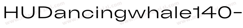 HUDancingwhale140字体转换