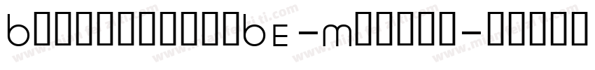 BaskervilleBE-Medium字体转换