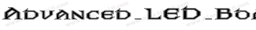 Advanced_LED_Board字体转换