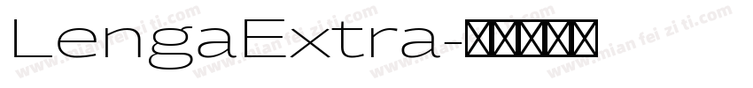 LengaExtra字体转换